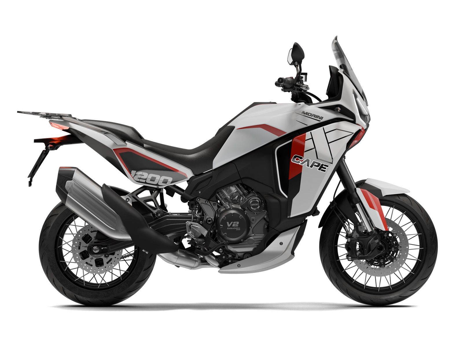 Мотоцикл MOTO MORINI X-CAPE 1200 (ARCTIC WHITE) 2026